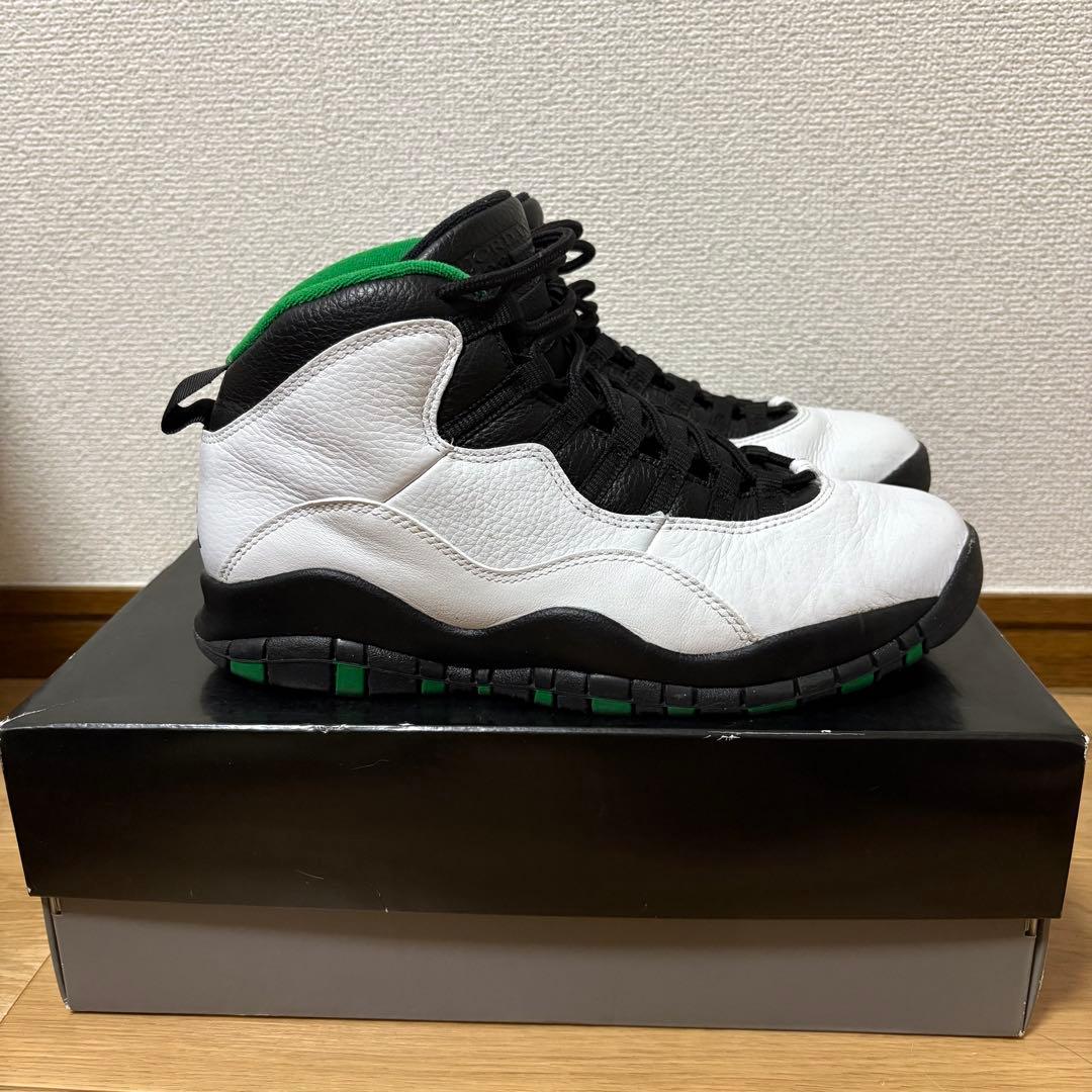 AIR JORDAN 10 RETRO White×Green