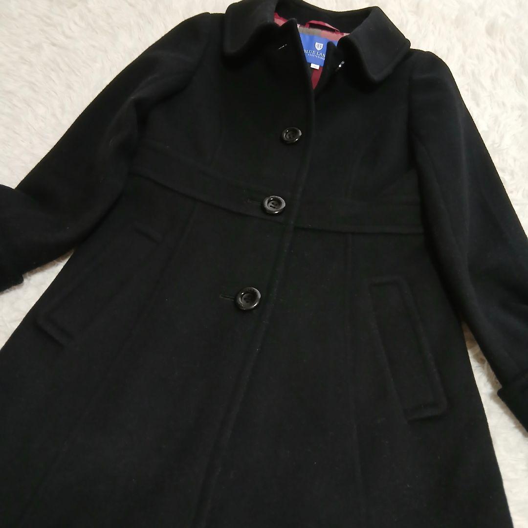 【BLUE LABEL CRESTBRIDGE】ビーバーメルトンシングルコート