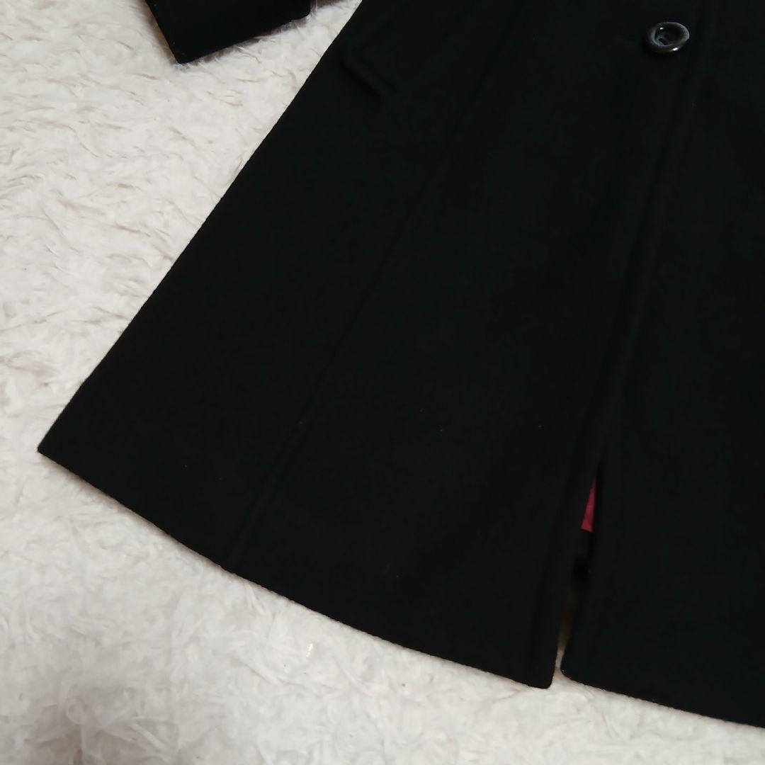 【BLUE LABEL CRESTBRIDGE】ビーバーメルトンシングルコート