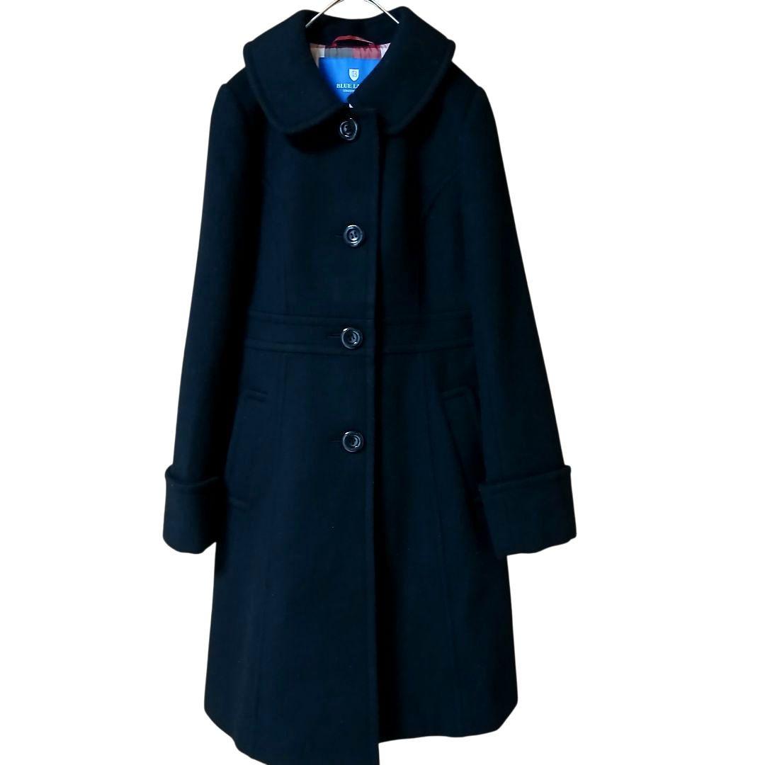 【BLUE LABEL CRESTBRIDGE】ビーバーメルトンシングルコート