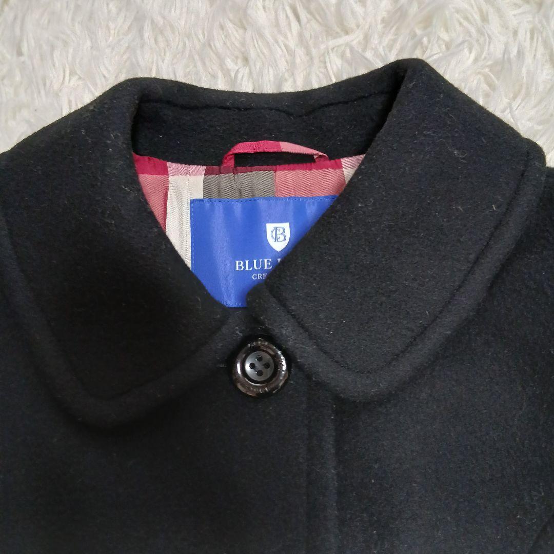 【BLUE LABEL CRESTBRIDGE】ビーバーメルトンシングルコート