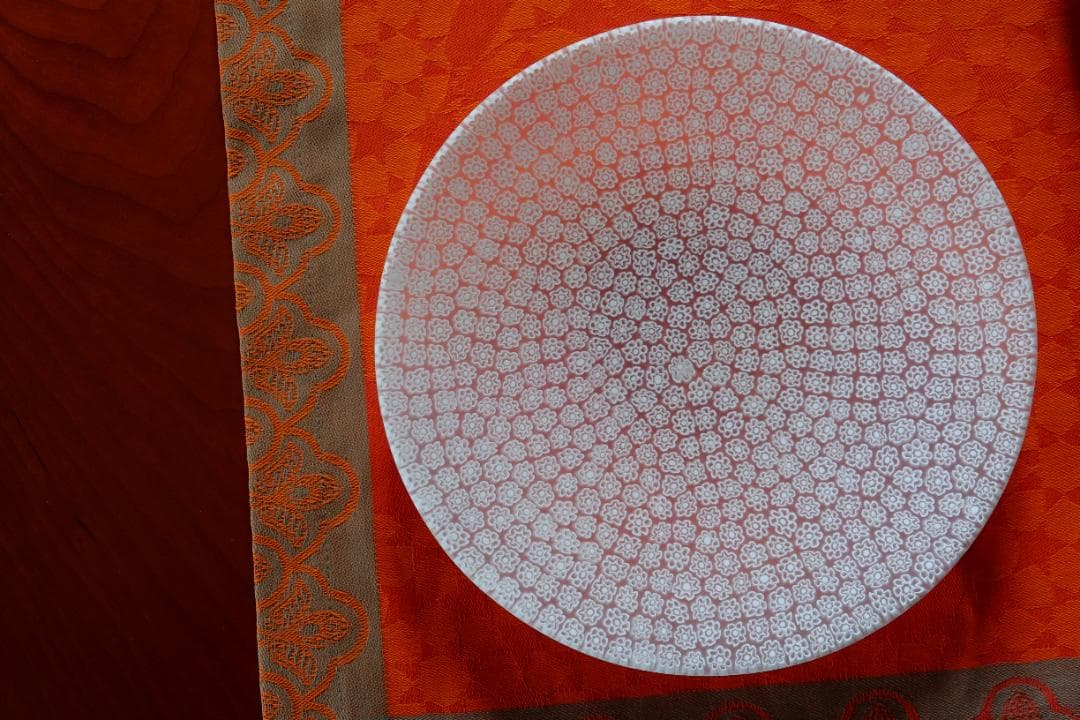 ミルフィオリ ガラス プレート グラス 江波冨士子/舩木倭帆/藤田喬平/田子美紀