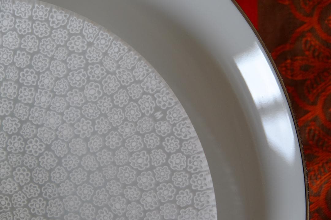 ミルフィオリ ガラス プレート グラス 江波冨士子/舩木倭帆/藤田喬平/田子美紀