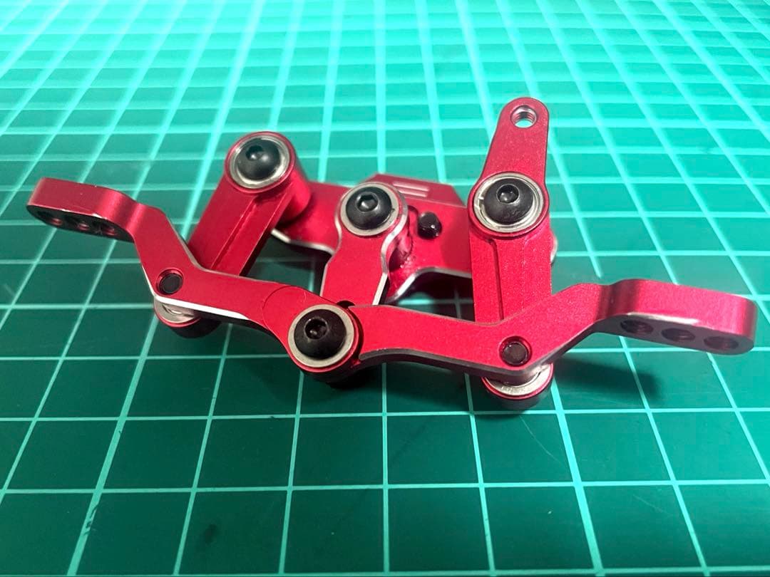 OVERDOSE トリプルリンクステアリングワイパー　レッド