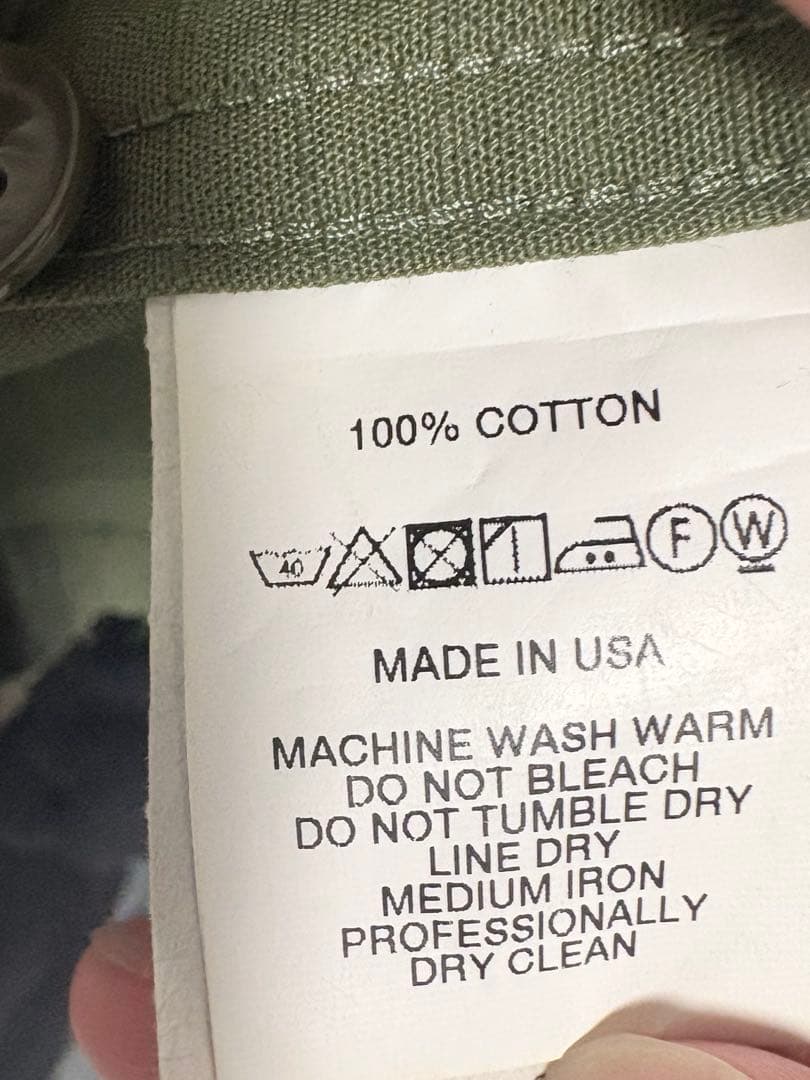 engineered garments ワークジャケット　オリーブ　Ｍサイズ