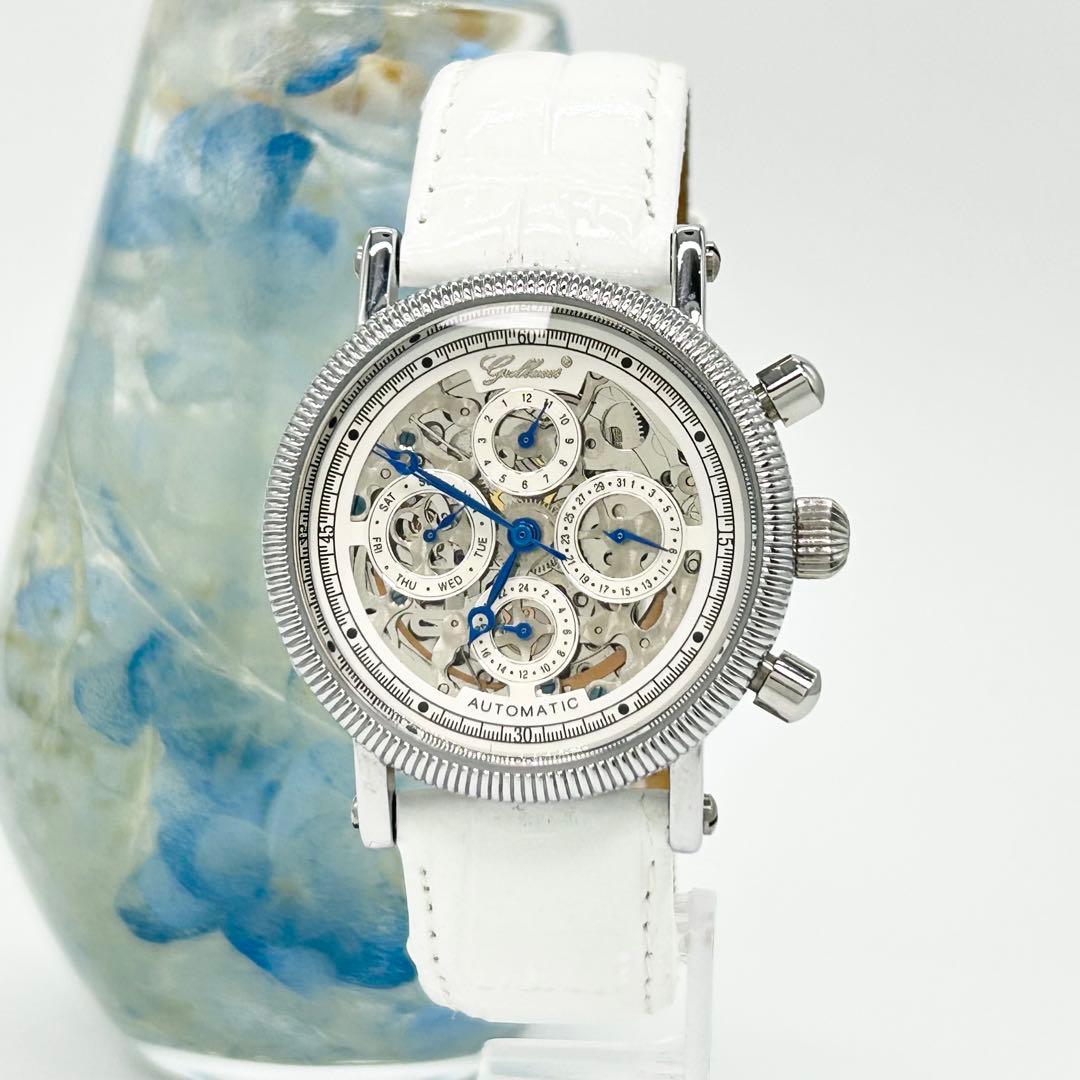 GALLUCCI ガルーチ スケルトン 両スケ 自動巻き 腕時計