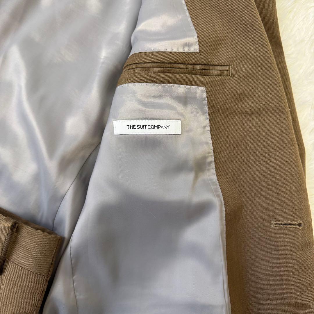THE SUIT COMPANY ブラウン系スーツ 170cm 6Drop M