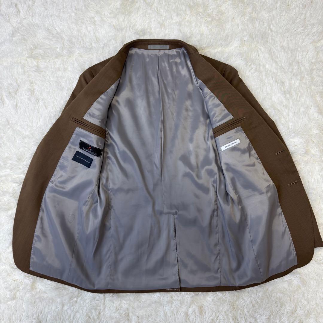 THE SUIT COMPANY ブラウン系スーツ 170cm 6Drop M