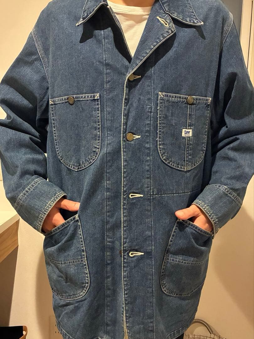 Lee デニムカバーオール Lサイズ