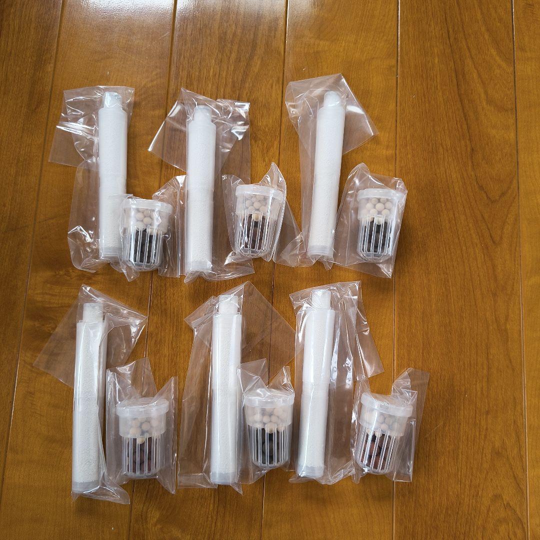 ガイアの水　シャワーカートリッジ ６個セット