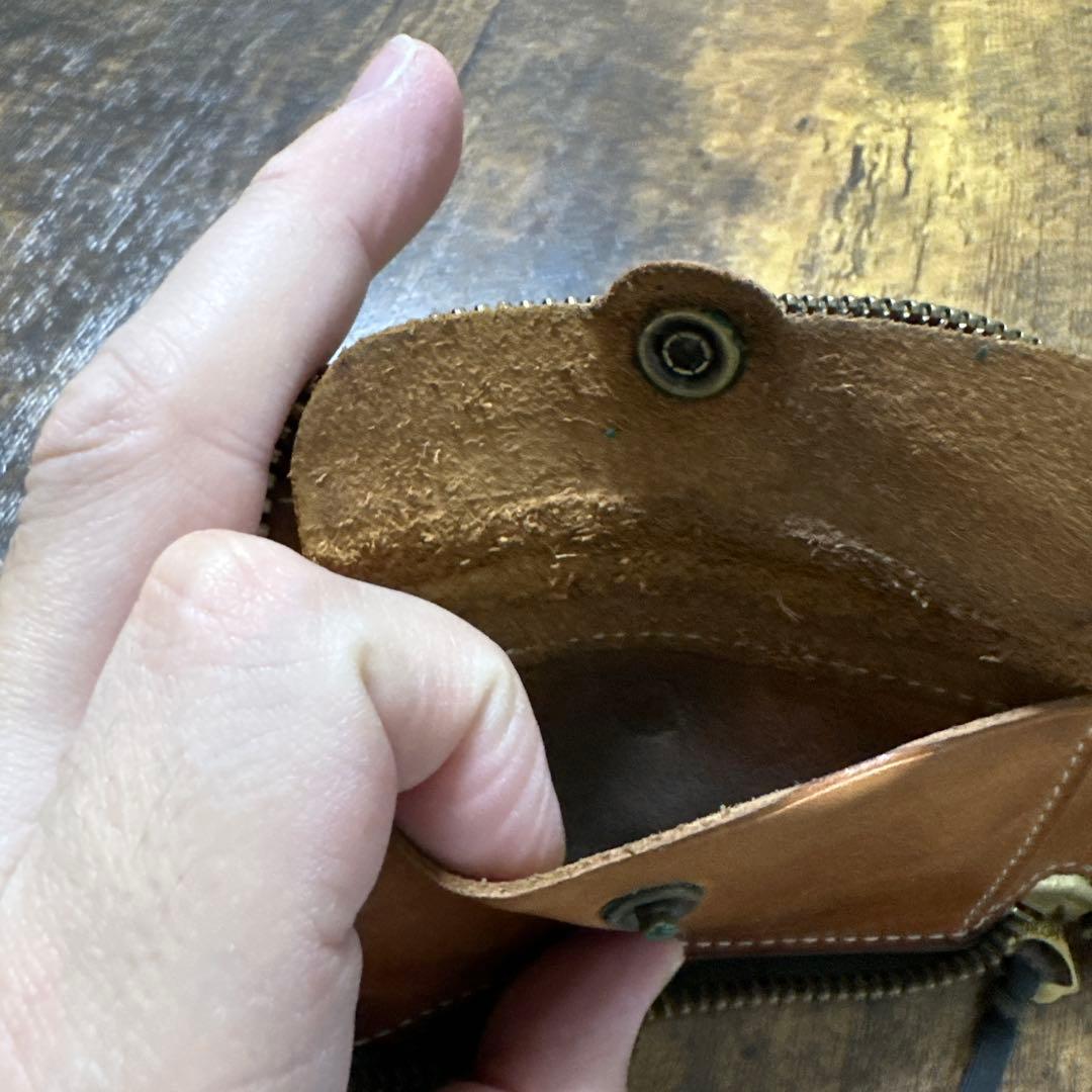 R.R.L Ralph Lauren／Leather Wallet