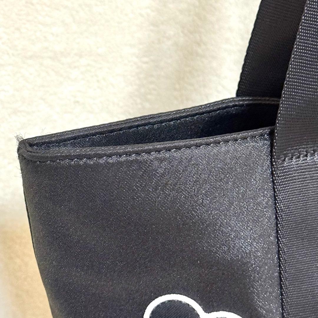 希少 極美品✨ MARY QUANT ワッペンポイントシャイニートートバッグ