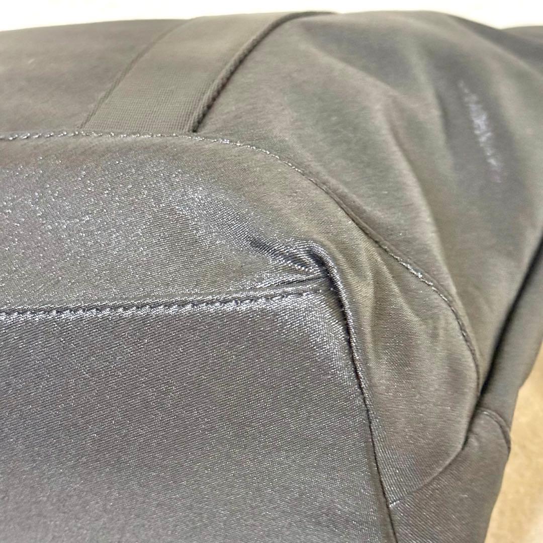 希少 極美品✨ MARY QUANT ワッペンポイントシャイニートートバッグ