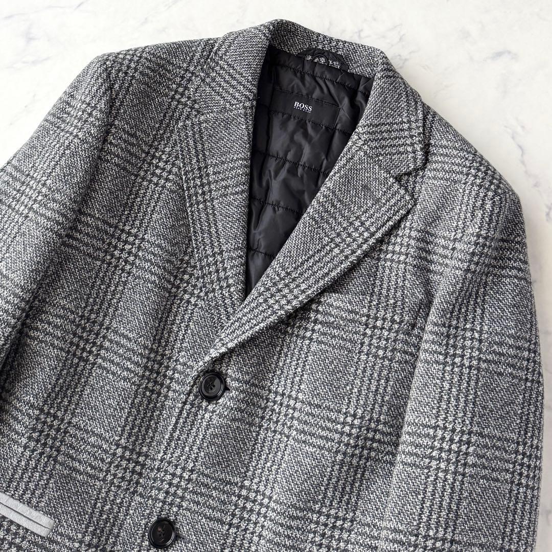 HUGO BOSS ヒューゴボス チェスター コート グレー 48 L相当!!