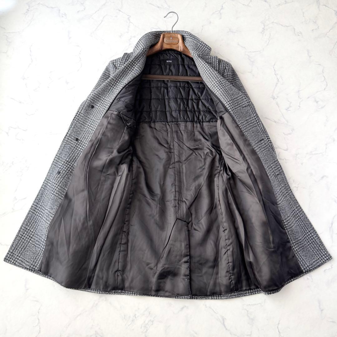 HUGO BOSS ヒューゴボス チェスター コート グレー 48 L相当!!
