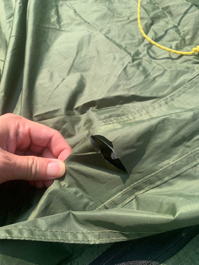 ジャンク品　バルホール　アウターテント