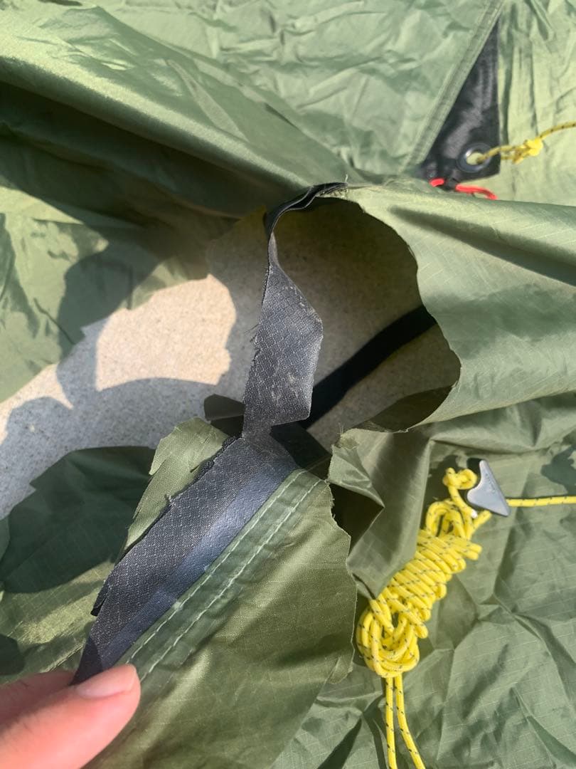 ジャンク品　バルホール　アウターテント