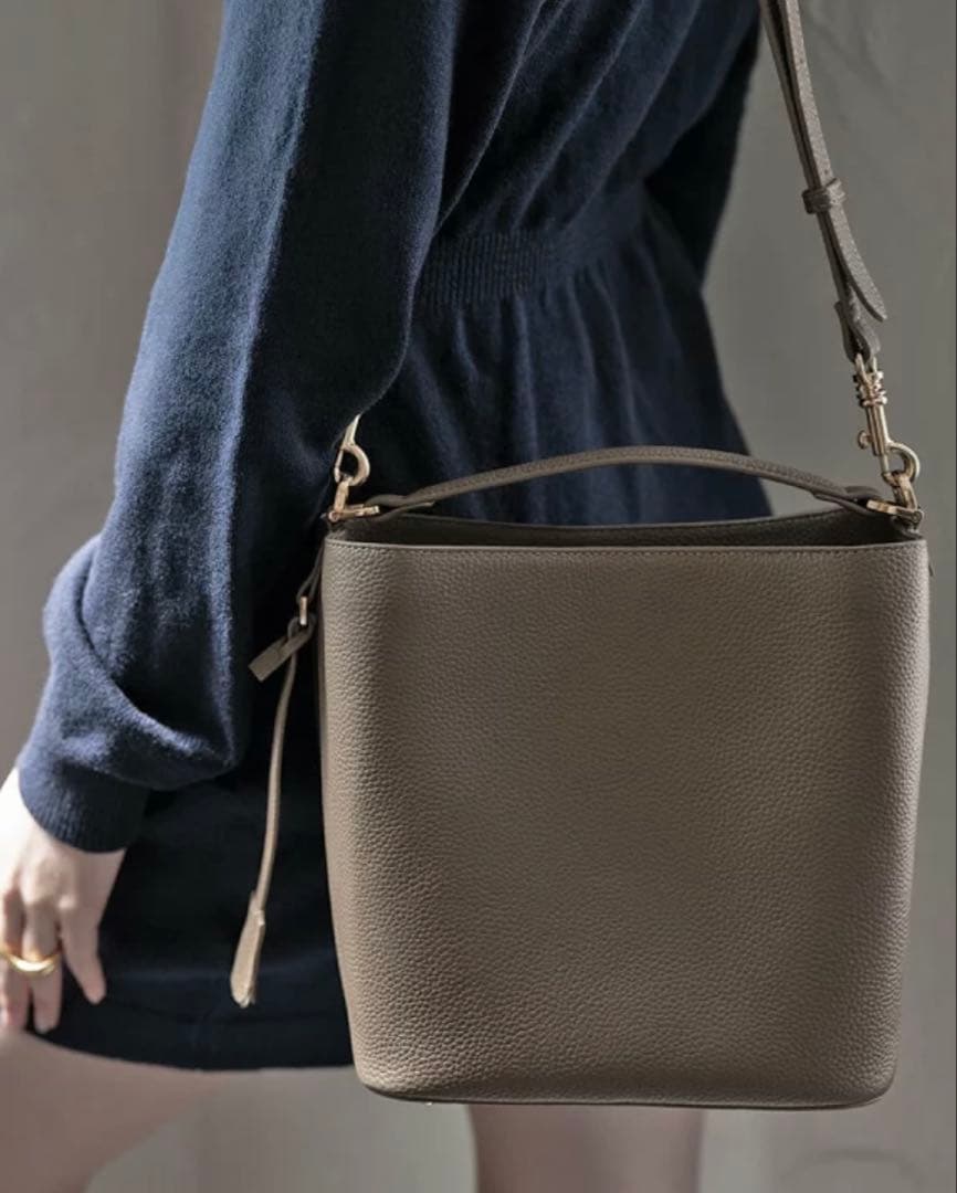 【未使用】HAYNI(ヘイニ) ハンド/ショルダーバッグ　トープ