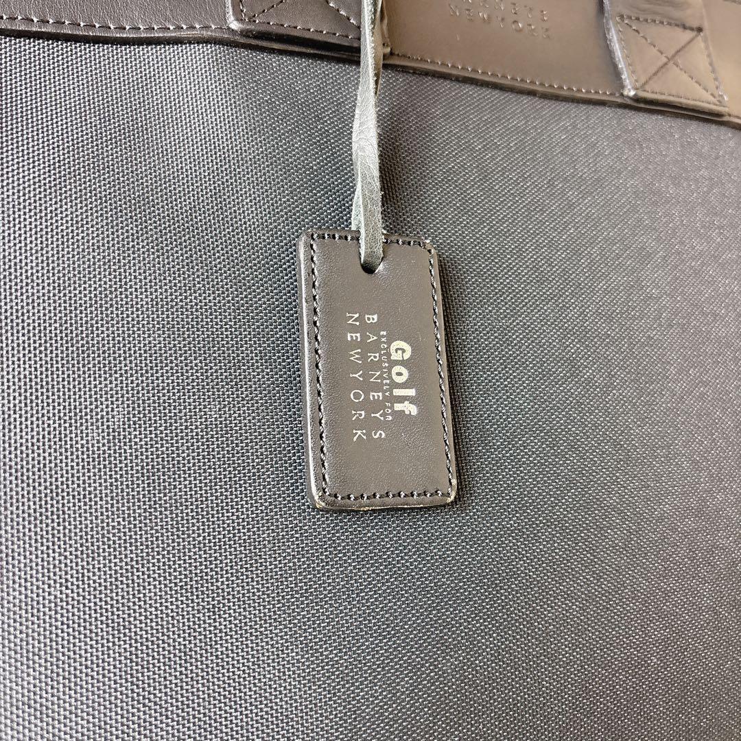 BARNEYSNEWYORK Golf ボストンバッグ 鍵付き トートバッグ 黒