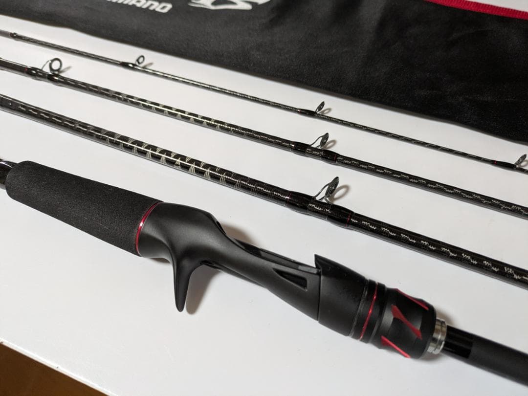 【SHIMANO】ゾディアス パックロッド C58ML-4 （ベイトロッド）