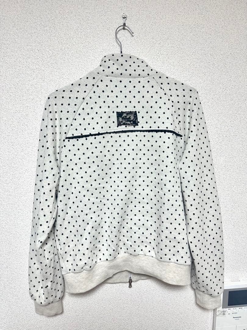 トップス CRANK Rose Dot Track Jacket_Oatmeal