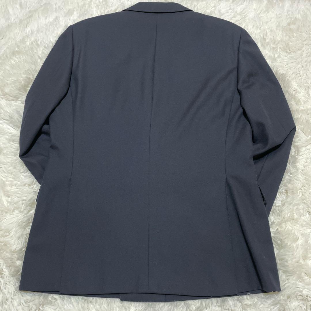 極美品✨ Burberry バーバリー 紺ブレ タスマニアウール 金ボタン L