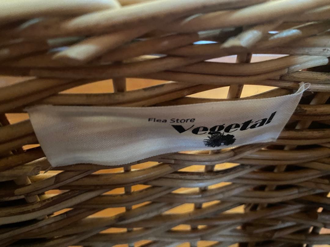 Flea Store Vegetal フリーストアベジタル　かごバッグ　ラタン