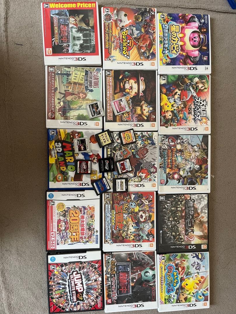 ニンテンドー3DS本体　ゲームソフトセット