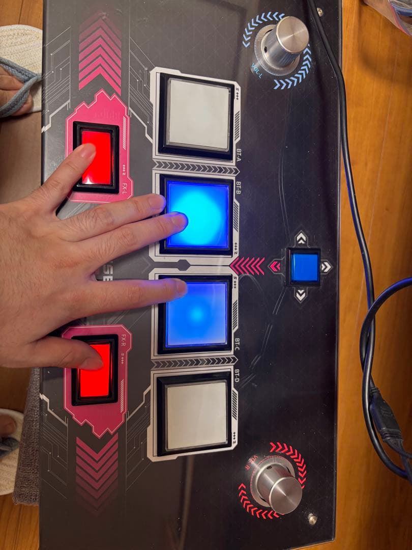 【旧基盤】SVSE5 SDVXコントローラー　ジャンク品