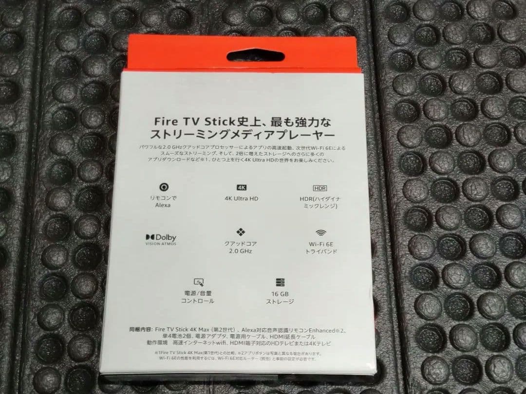 Amazon Fire TV Stick 4K MAX 第2世代 16GB 美品
