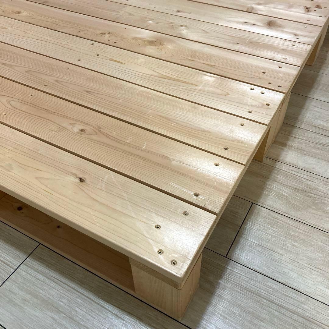 【自社配送限定販売】パレットラボ/シングルサイズベッドフレーム