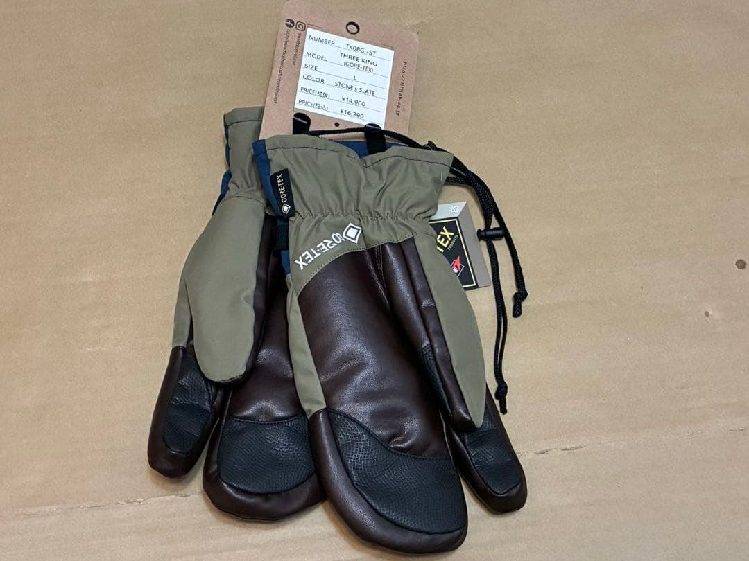 VOLUME GLOVE THREE KING(GORE-TEX)サイズL