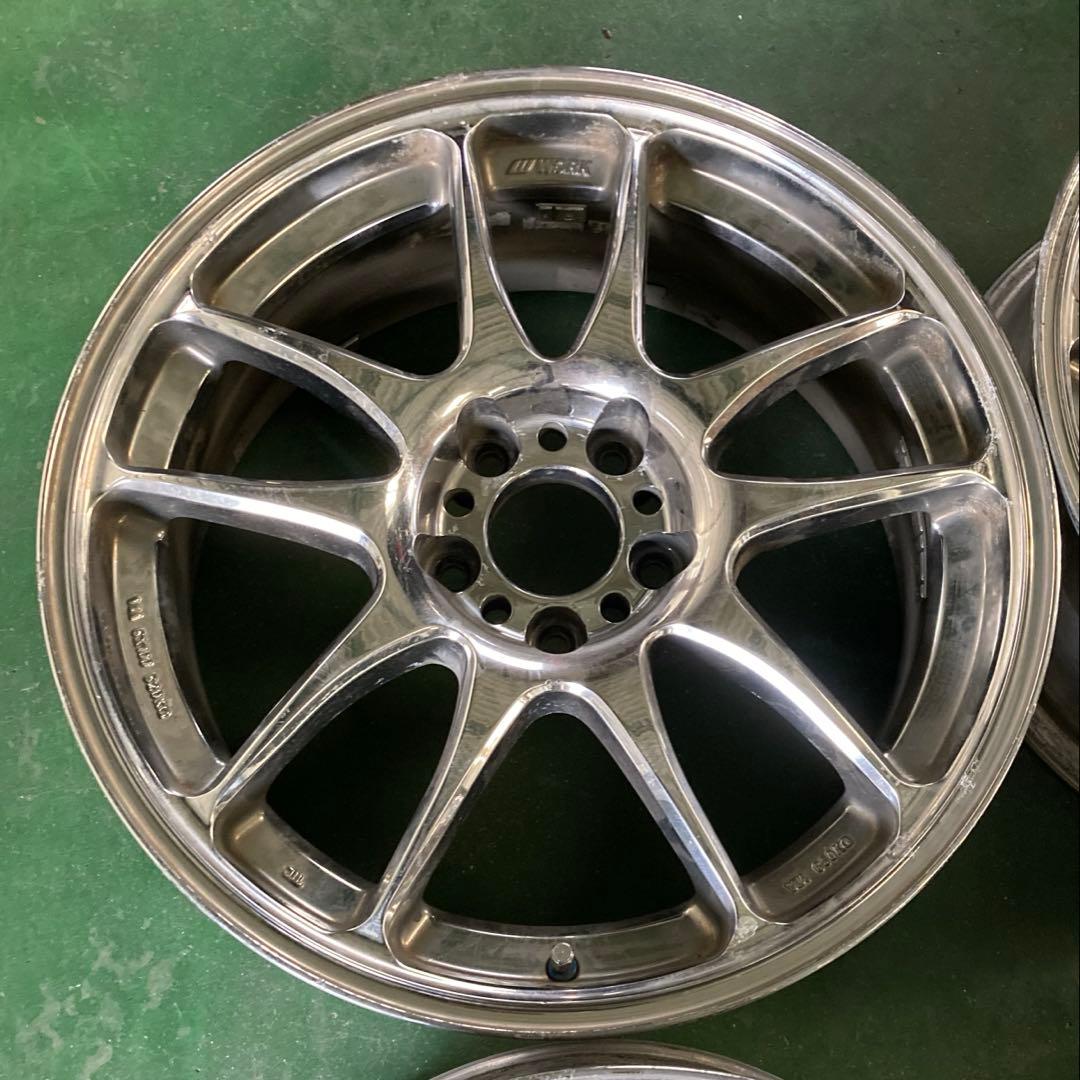 ワークエモーション　CR KAI 18インチ　ホイール　2本セット送料込み！