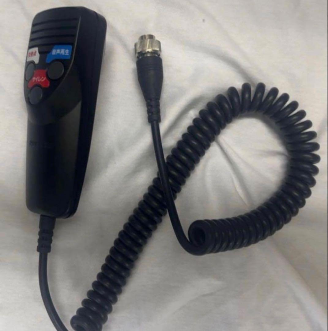 5日まで出品　マイク付き　パトライト　サイレンアンプ　PB-M