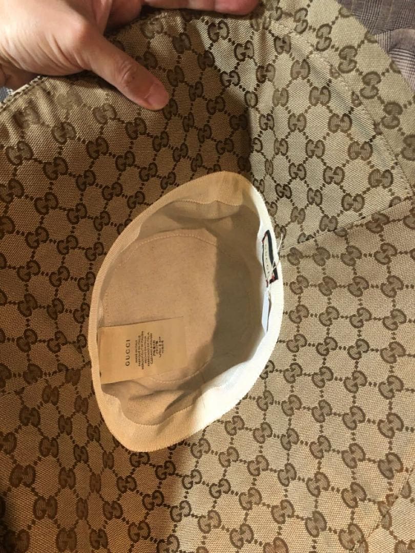 GUCCI グッチ GG Logo ECO WASHED DENIM WIDE