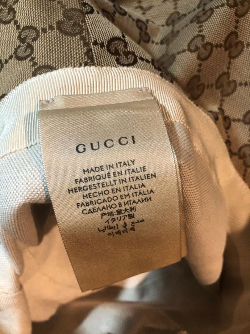 GUCCI グッチ GG Logo ECO WASHED DENIM WIDE