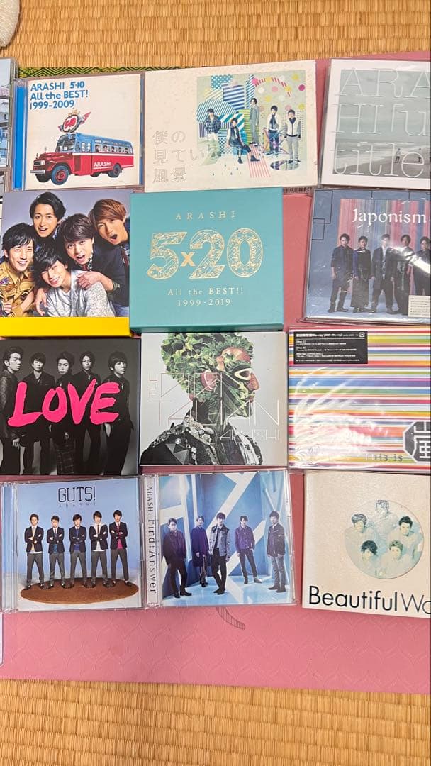 ARASHI シングル、アルバム