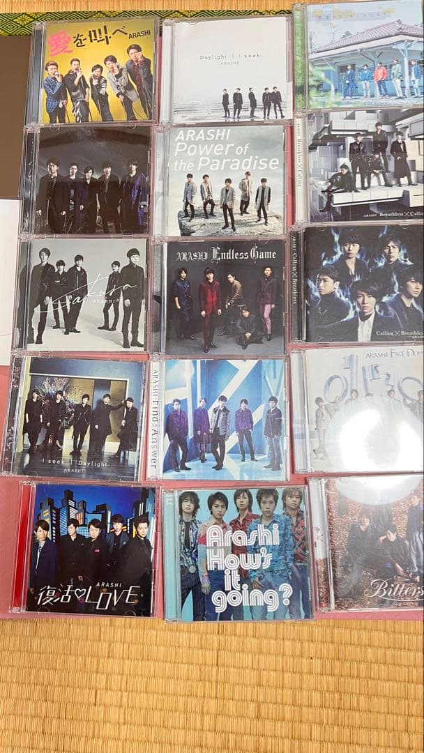 ARASHI シングル、アルバム