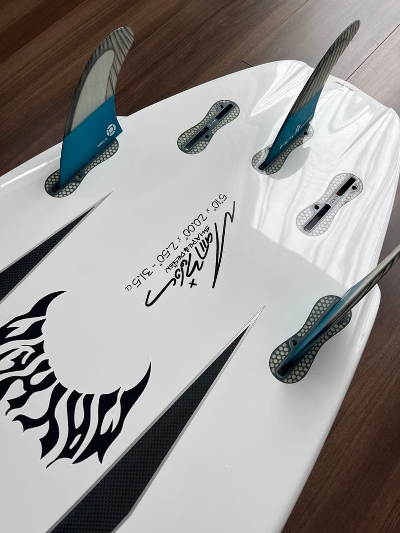 [woody]PLACEBO MASCHEN ショートボード 5'10\"