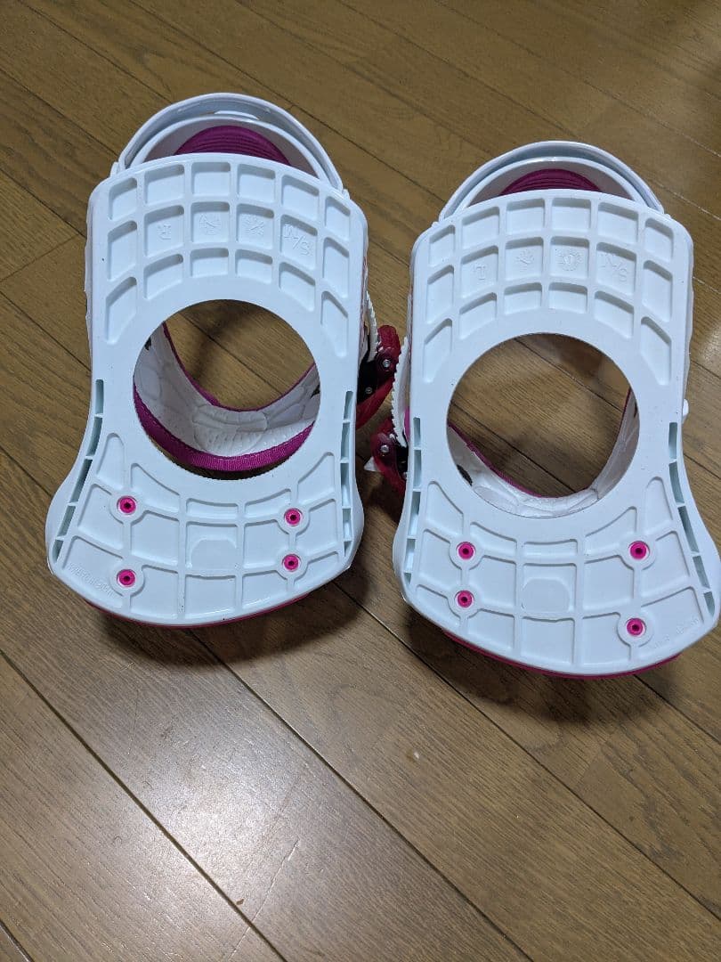 SIONYX ホワイト/ピンク　バイン ブーツセット　子供、レディース用