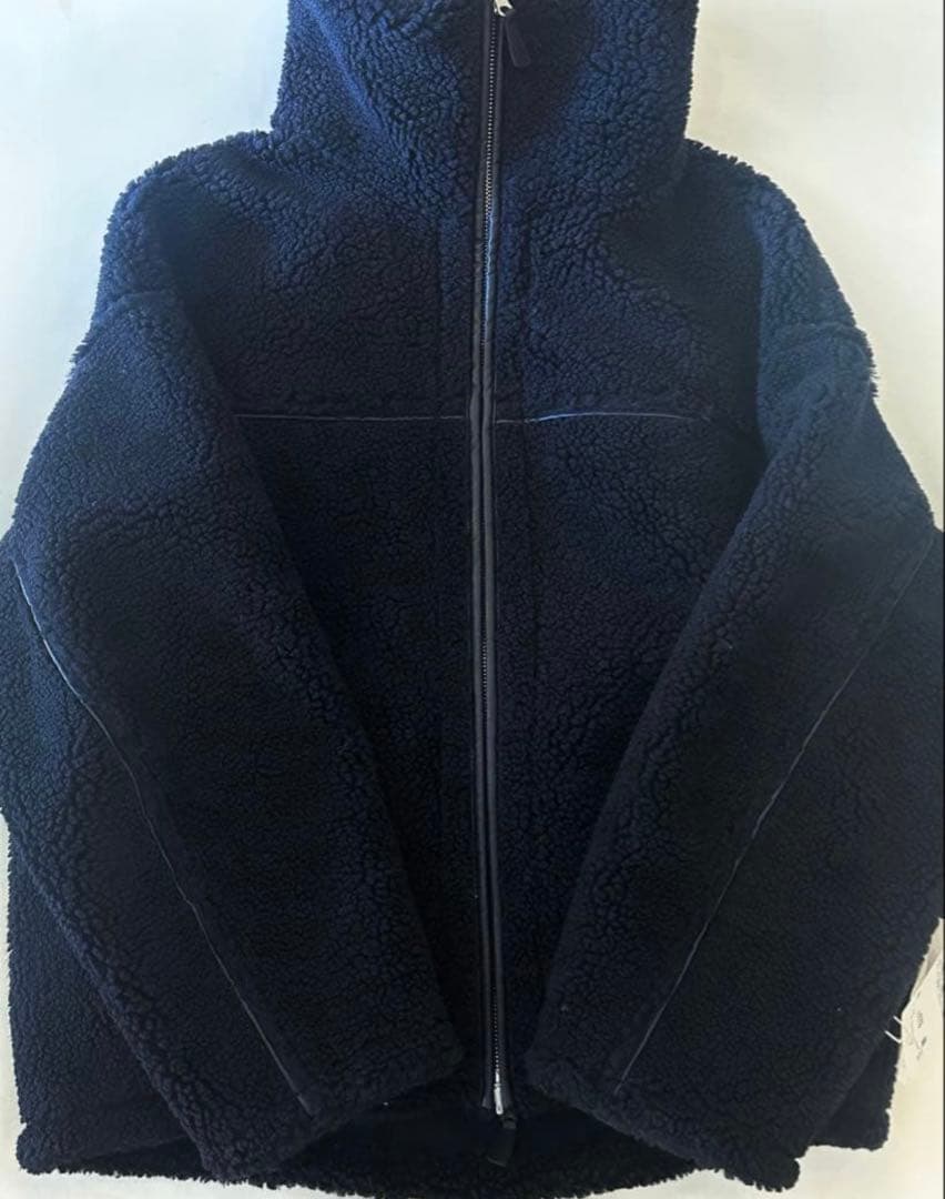 ETRETOKYO エトレトウキョウ　リバーシブルボアブルゾン　ネイビー