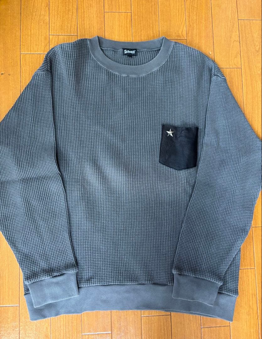 Schott レザーポケットサーマルピグメント　Ｌサイズ