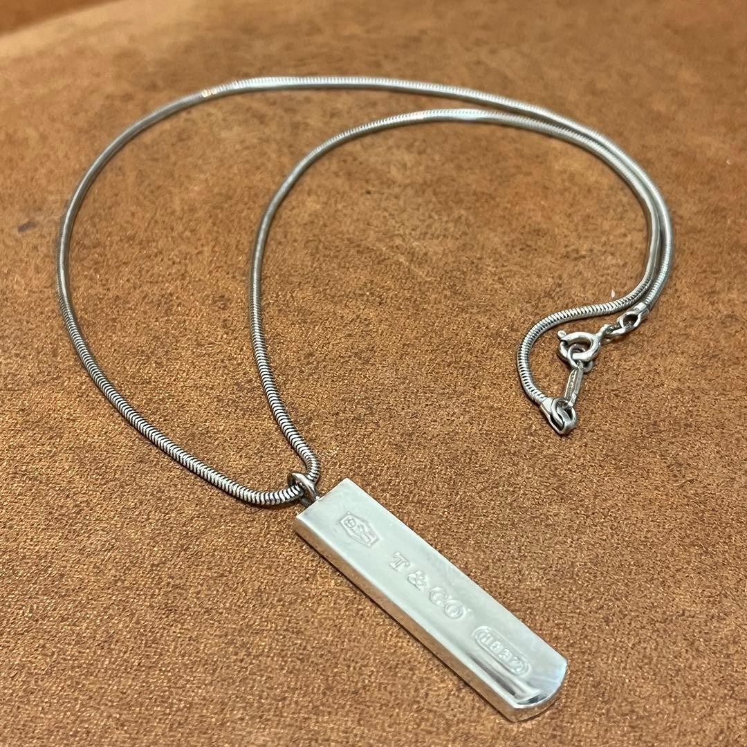 Tiffany & Co. ティファニー 1837 ナローバー ネックレス