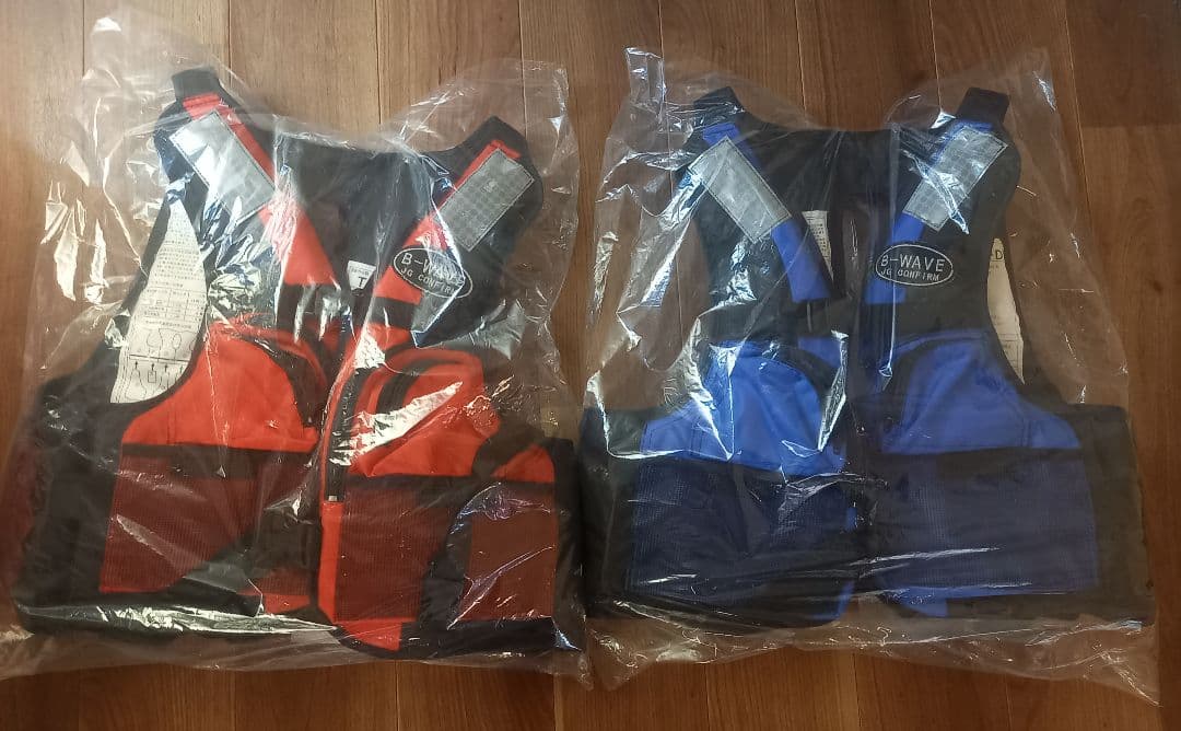 桜マーク付ライフジャケット★検定品★型式承認品★船検対応★新基準品★タイプD２着