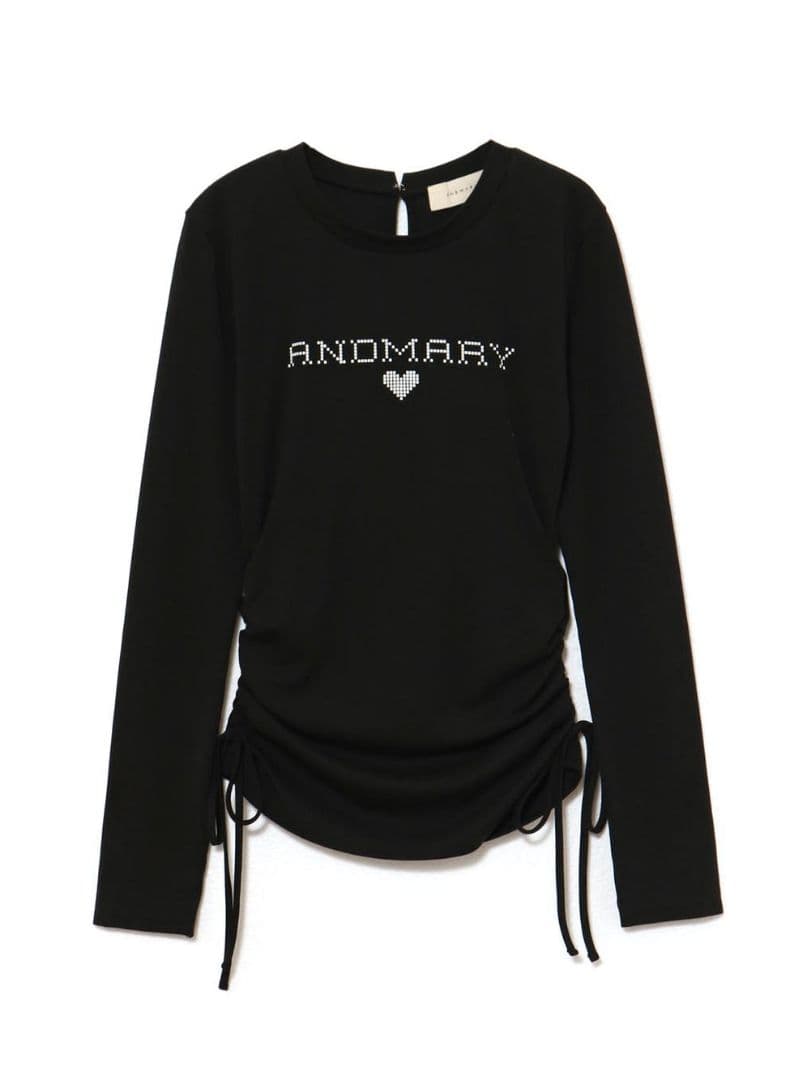 トップス ckyyy andmary Dot mary logo tops