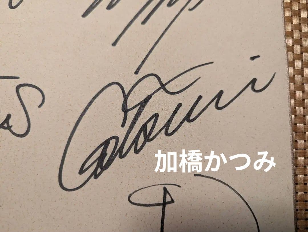 THE TIGERS 銀河ロマンスＥＰレコード＋直筆サイン色紙　沢田研二