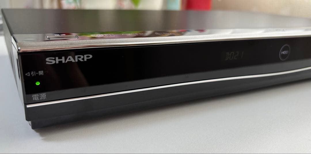 SHARP AQUOS ブルーレイディスクレコーダー BD-W1600(美品)