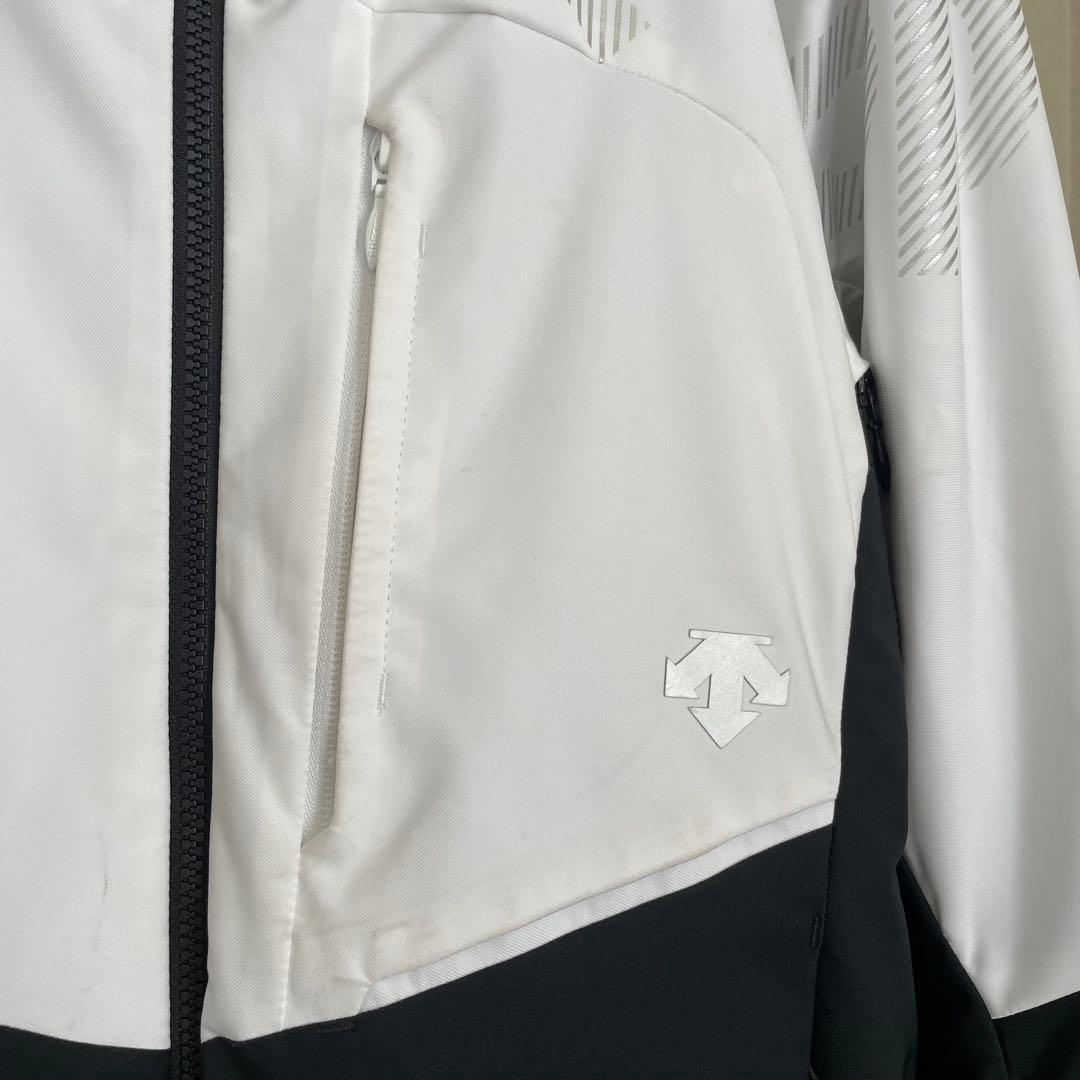 デサント DESCENTE スキーウェア 上下セット 男女 M L白黒