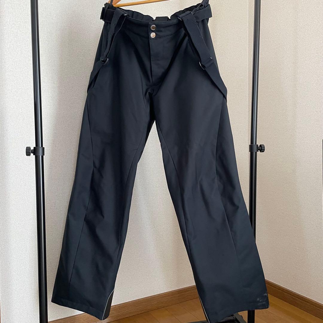 デサント DESCENTE スキーウェア 上下セット 男女 M L白黒