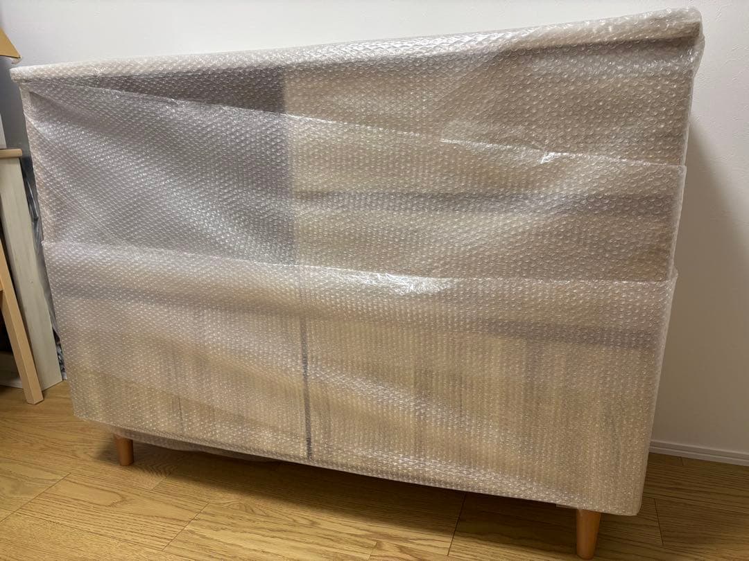 【LOWYA】食器棚 レンジ台 引出しタイプ コンセント付き 木目調